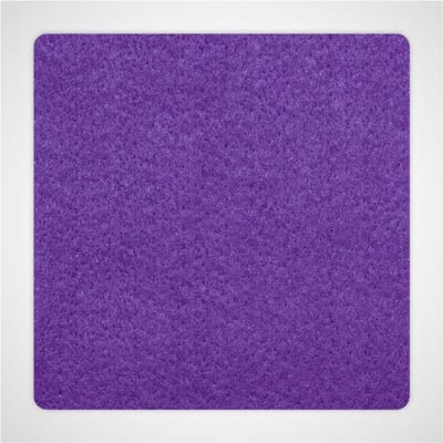 Vierkante vilt onderzetters - Paars - 6 stuks - 10 x 10 cm - Glas onderzetter - Cadeau - Woondecoratie - Woonkamer - Tafelbescherming - Onderzetters Voor Glazen - Keukenbenodigdheden - Woonaccessoires - Tafelaccessoires