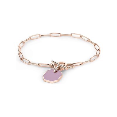 Liebeskind Armband met paarse bedel