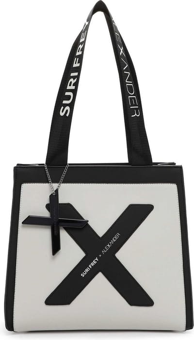 SURI FREY Schoudertas SFY Suri Frey X Alexander Shopper Black Zwart