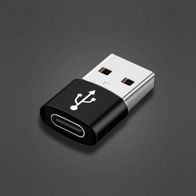 FONKEN USB 3.0 NAAR Type C 3.1 Adapter Notebook Oplader USB Male NAAR USB C Vro Telefoon Opladen Converter Oortelefoon usb Kabel Connector zwart