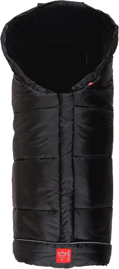 Voetenzak Iglu Thermo Fleece - Zwart - Waterafstotend en Fleece Voering voor Kinderen 6-36 maanden
