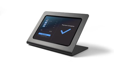 Tabdoq POS - Anti-Diefstal Tablet Standaard Compatibel met Samsung A11+ | Veilige Metalen Tablet Houder voor Zakelijk POS & Retail | Tablet Standaard