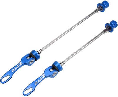 Dailygoods - 2 Stuks Fiets Snelsluitassen in Blauw