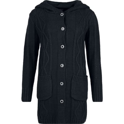 Black Premium by EMP Cardigan - Celtic fine lines - S tot XXL - voor Vrouwen - zwart