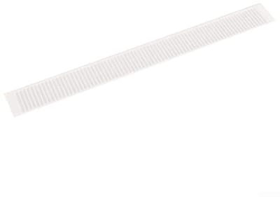 Stijlvolle stof huls voor radiatoren met magnetische bevestiging - 200 cm