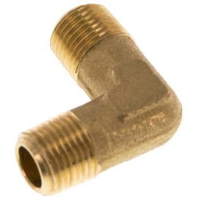 R 1/8'' Buitendraad Messing L-Fitting 90graden 16 Bar [5 Stuks]