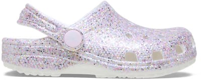 Crocs Classic Fantasy Glitter Clog K Unisex Clogs - wit