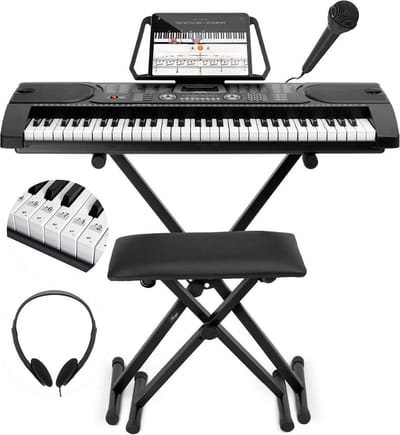 Áengus A289 Keyboard starter set - Complete set voor de beginner - 61 toetsen