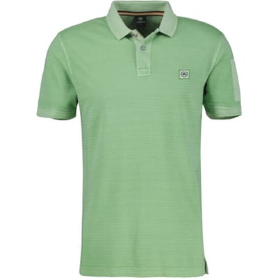 Lerros Poloshirt Poloshirt Met Tonale Strepen 2533238 612 Mannen Maat - M