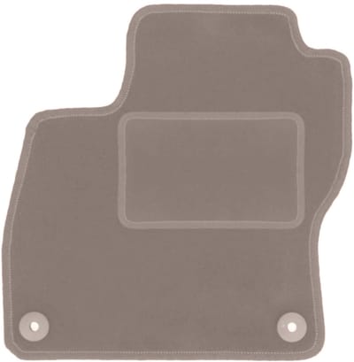 Beige bestuurdersmat voor: Ford Focus MK3 FL sedan, stationwagen, hatchback (2017-2020)