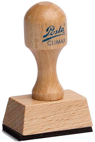 Houten stempel Posta Climax 2540 | 38x23mm