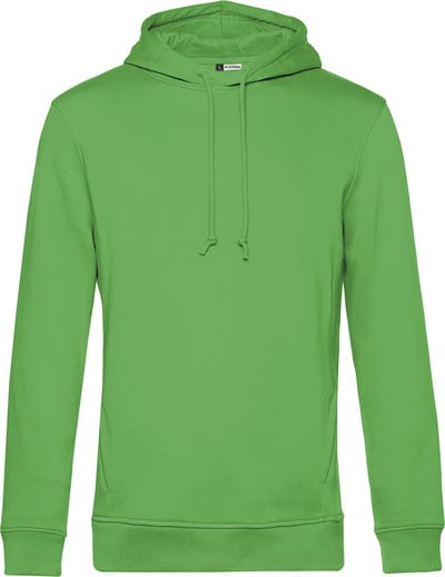 Organic Inspire Hooded° B&C Collectie maat S Appelgroen