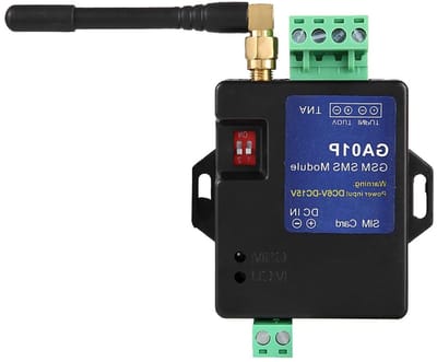 GSM Stroomuitval Alarm - SMS Alert - Veiligheid Monitoren - Meerdere Sensoren - 1 Kanaal - Wit