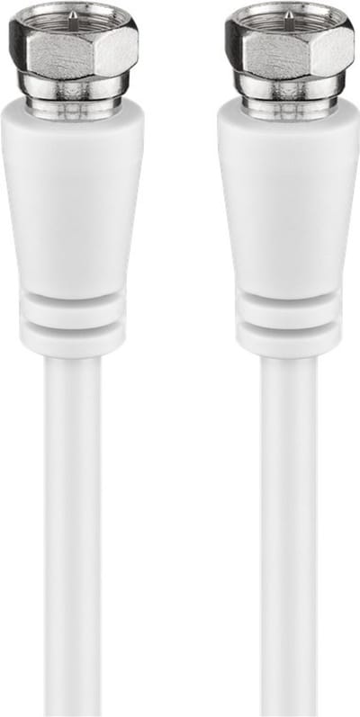 Goobay SAT Antenna Cable (Class A+, >95 dB), 3x Shielded 2 m