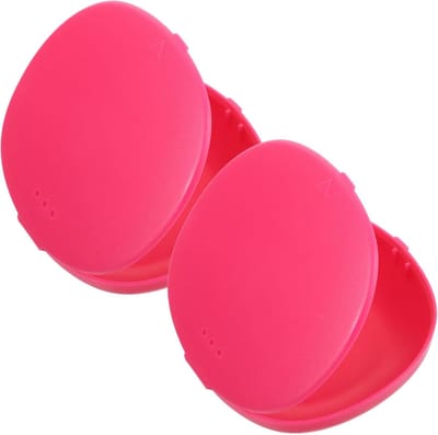 Opbergdoos Menstruatiecups - Siliconen Houder - Persoonlijke Verzorging - Hittebestendig Lichtgewicht - 8.5x8.5x2cm