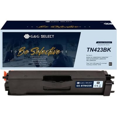 G&G Toner vervangt Brother TN-423BK Compatibel Zwart TN-423BK GS-BTN423K
