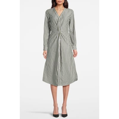 Scotch & Soda Ls Woven Dress Forest Green Taglia: M | Abiti Midi Outlet | Donna | Verde