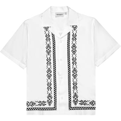 Carhartt Wip Coba Shirt Dames Wit
