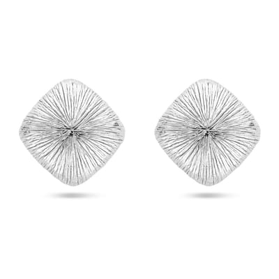 Zilver Gerhodineerd Oorknoppen 27 Mm 1339419