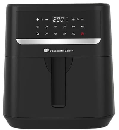 Continental Edison CEFR240092L Airfryer - 1800W - 9,2L - Zwart