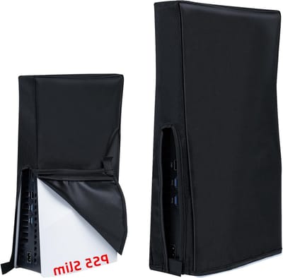 Beschermhoes voor PS5 Slim - Spatwaterdichte Stofhoes voor PlayStation 5 Slim Console - Ideaal voor Digitale en Disc Versies