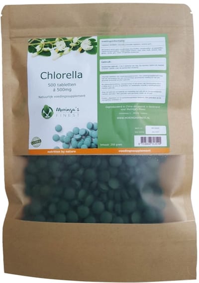 Chlorella Tabletten - 500 stuks á 500mg