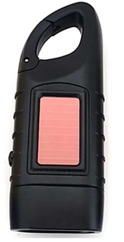 WiseGoods Premium Opwindbare Zaklamp Zwart - Led Knijpkat Met Dynamo - Handmatig Zonder Batterijen - Zaklampen - Zak Lamp Outdoor