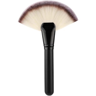 1 stuks Grote Fan Make-up Kwasten Gezichtspoeder Foundation Blush Concealer Kwast Cosmetische Tools