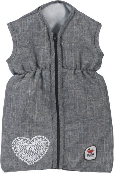 Bayer Chic 2000 - Poppen Slaapzak - Grey Jeans