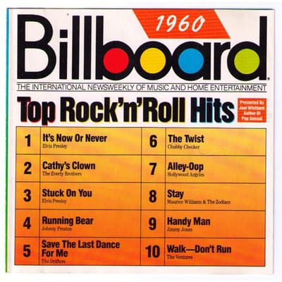 CD DIVERSEN Billboard Top RocknRoll Hits 196 R270621 Rhino Records 1988 VS SoulFunk Gebruikt