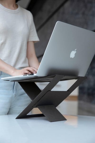 FoldStand StandingDesk; GREY