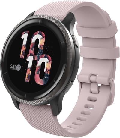 Zachte Siliconen Vervangende Horlogeband 18mm - Sportarmband voor Garmin Smartwatches