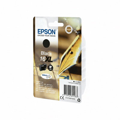 Epson Pen en kruiswoordraadsel enkelverpakking zwarte 16XL DURABrite Ultra inkt