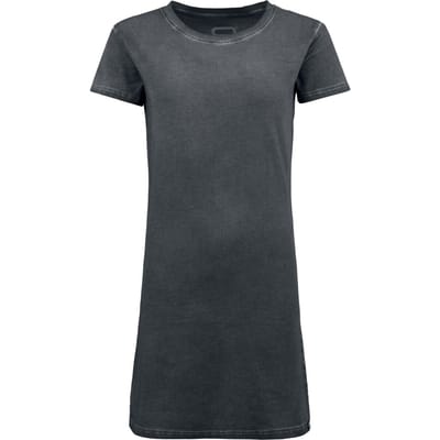 R.E.D. by EMP Mini-jurk - Basic T-shirtjurk - S tot L - voor Vrouwen - grijs