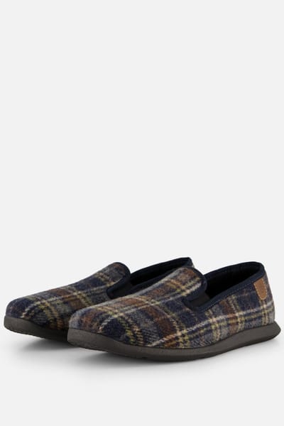 Rohde Fermo Pantoffels blauw Textiel - Maat 41