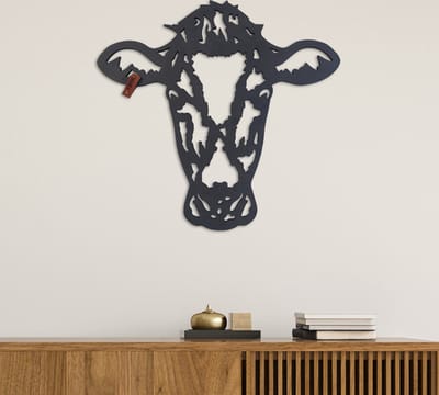FBRK. Geometrische Cow M - Chalky Grey