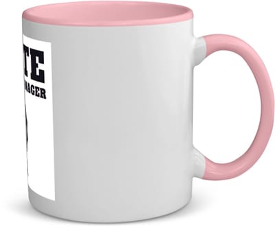 Akyol - beste accountmanager koffiemok - theemok - roze - Beste accountmanager - collega - welkom - afscheid - 350 ML inhoud