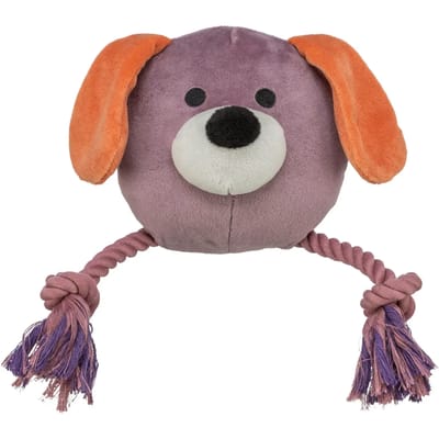 Knuffel voor honden met touw Trixie