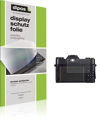 dipos – 4x Matte Beschermfolie geschikt voor SWZEC AR10 | Krasbestendige & antireflecterende Screenprotector Ultra-Thin
