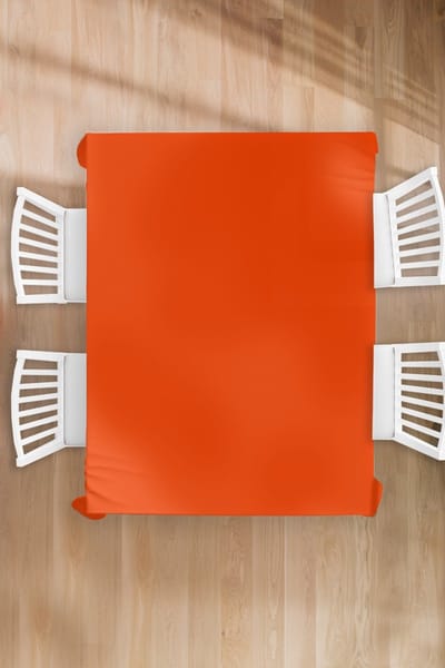 Tafelkleed - Tafellaken - 150x200 cm - Sienna - Aarde - Kleuren - Effen - Binnen en Buiten