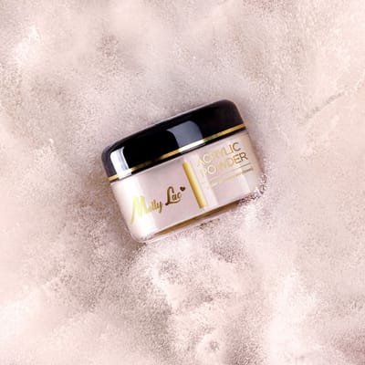 MollyLac Serie - Acrylpoeder voor Nagels - Apricot Dekking - 30g