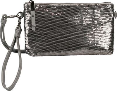 Gabor Schoudertas Koppeling Emmy Special Clutch Metallic Grey Grijs