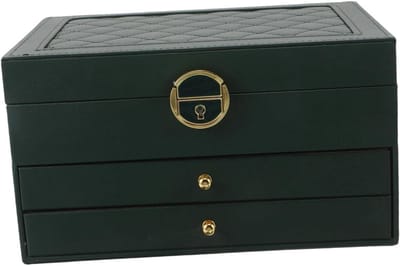 Sieraden Opbergdoos - Sieraden Organizer - Sieraden Georganiseerd Houden - Met Meerdere Compartimenten - 23 x 17 x 13 cm