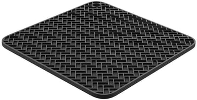 Hoffmann pannenonderzetter - 19x19 cm - siliconen - hittebestendig tot 230°C