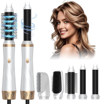 Luxe Ronde Volumeborstel Opzetstuk - Multistyler - Haarstyler föhn - Diffuser voor Krullen - Styling