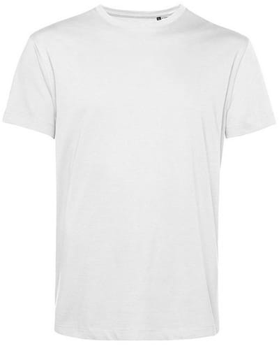 B&C Heren E150 T-Shirt (Wit)
