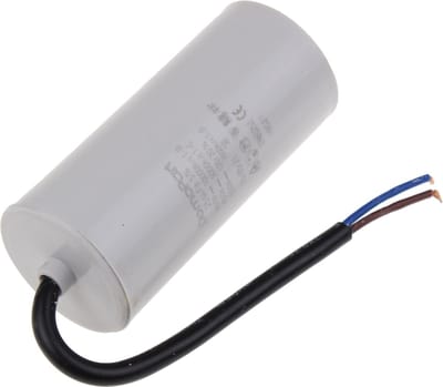 UNIVERSEEL - CONDENSATOR ELECTROL.MET DRAAD 25µF 450 V -