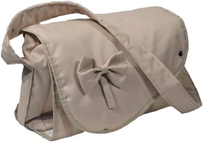 Luiertas - Baby tas - Baby verzorging - Inclusief kussen - 40 x 13 x 28 cm - Beige