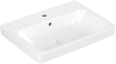 Villeroy & Boch Architectura Wastafel - 44.5x60cm - 1 kraangat - met overloop - White Alpine (glans wit)