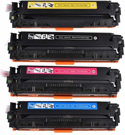 Toners Geschikt voor Canon 045/045H | Multipack 4 stuks Geschikt voor Canon i-Sensys LBP611CN - LBP613CDW - MF631CN - MF633CDW - MF635CX